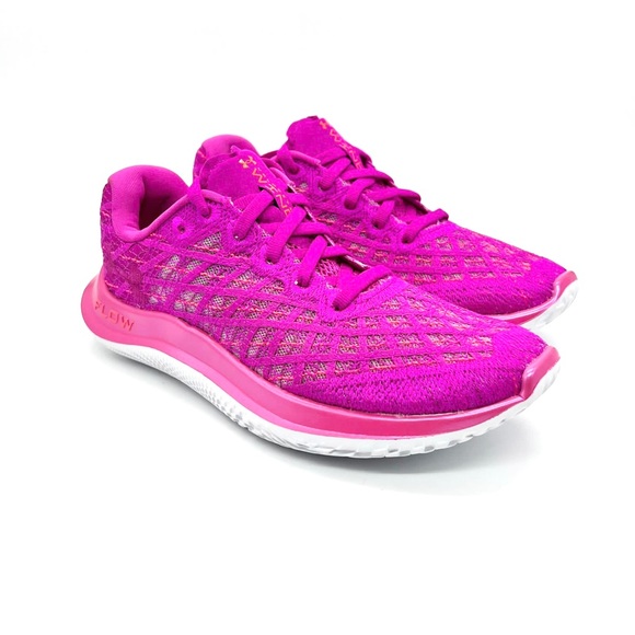 Under Armour Women's Flow Velociti Wind Meteor Running Shoes - Picture 5 of 7